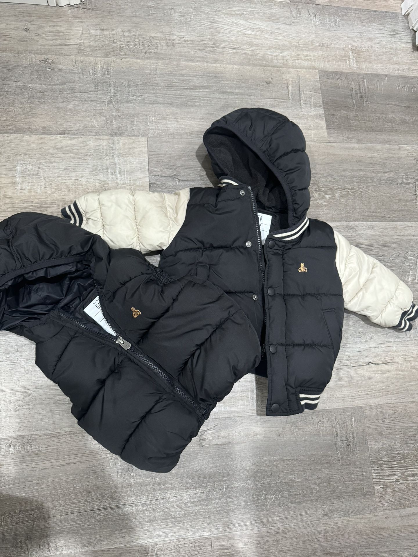 Winter Puffer Jacket And Vest Size 18-24 Months