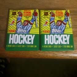 1990 Factory Sealed Topps hockey cards. 36 Year Old cards. 