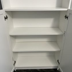 White Bookshelf