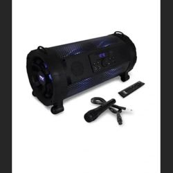 Pyle Bluetooth Boombox Street Blaster Stereo Speaker Pyle Bluetooth Boombox Street Blaster Stereo Speaker - Portable Wireless Power FM Radio / MP3 Sys