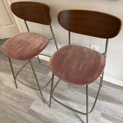 West Elm Modern Petal Counterstool - Set Of 2