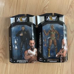 🔥🔥All Elite AEW Unmatched Collection Series 4 - CM Punk & Jade Cargill Set