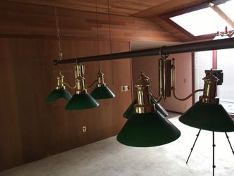 Antique Pool Bar Light Fixtures 