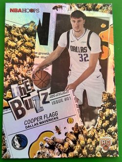 2025-26 Topps NBA Hoops Cooper Flagg The Buzz TB-1 Holo Foil Rookie RC