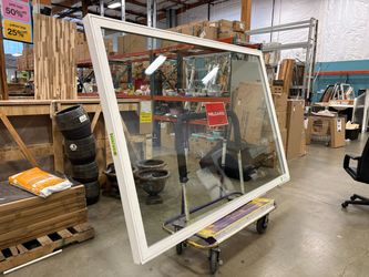 NEW! MILGARD 65″x95″ White Vinyl Window