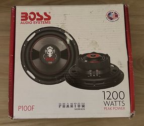 1 (10 inch) Boss Phantom Series Subwoofer