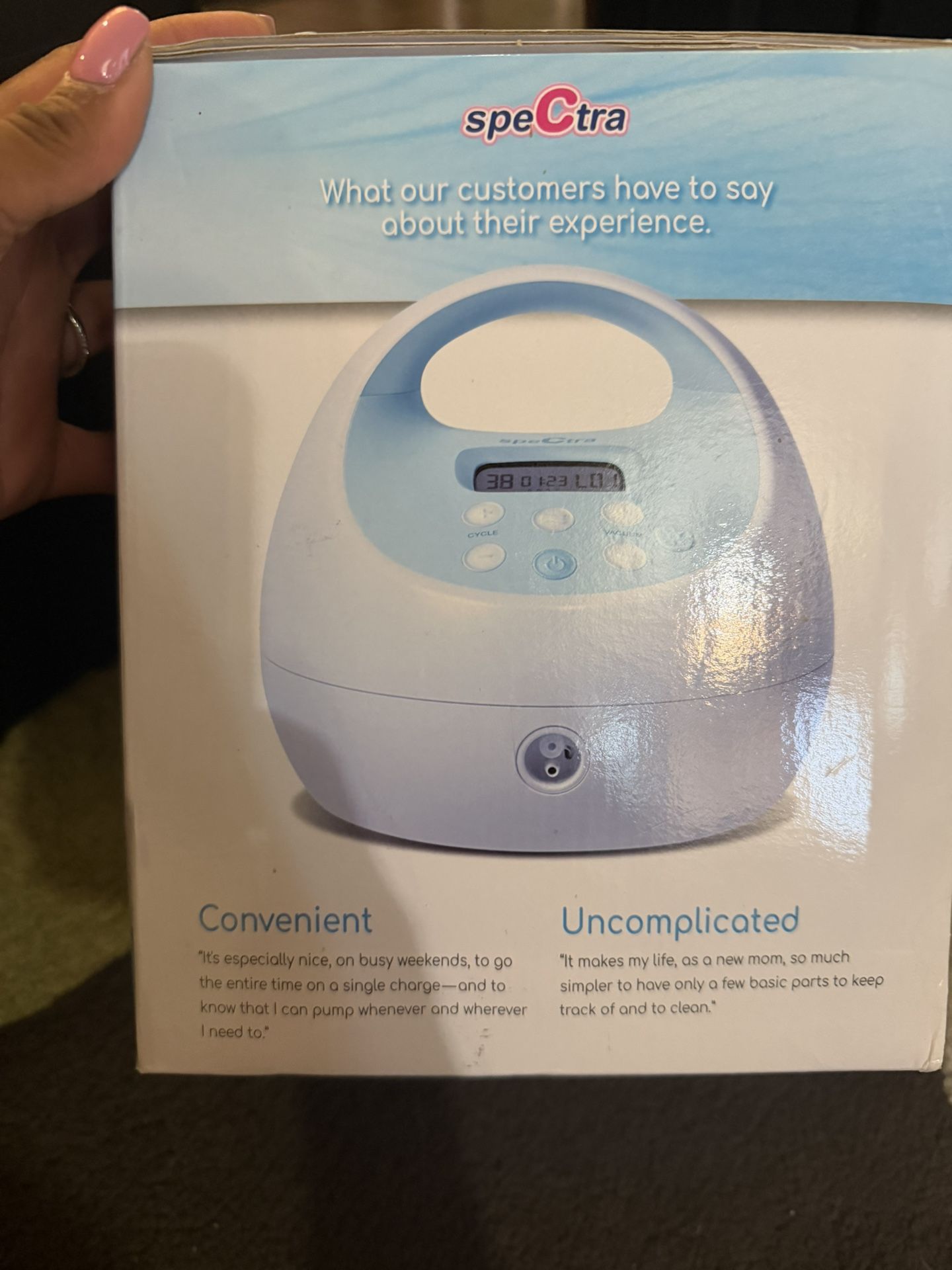 speCtra Naturalo Nussing lechnology/S1 Plus Electric Breast Pump