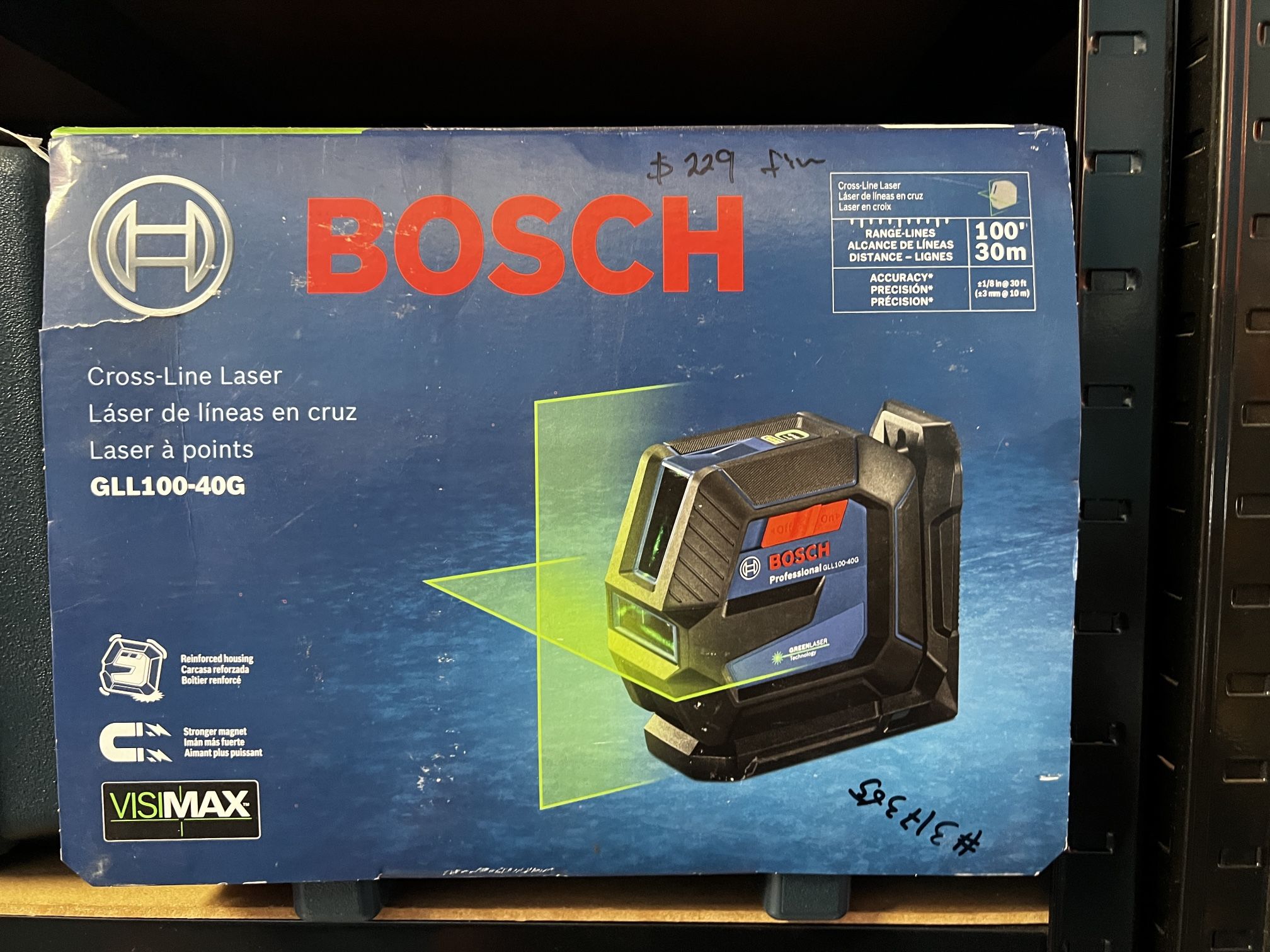 Bosch Cross Line Laser 