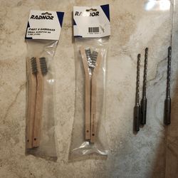 Wire Brush & condition bits