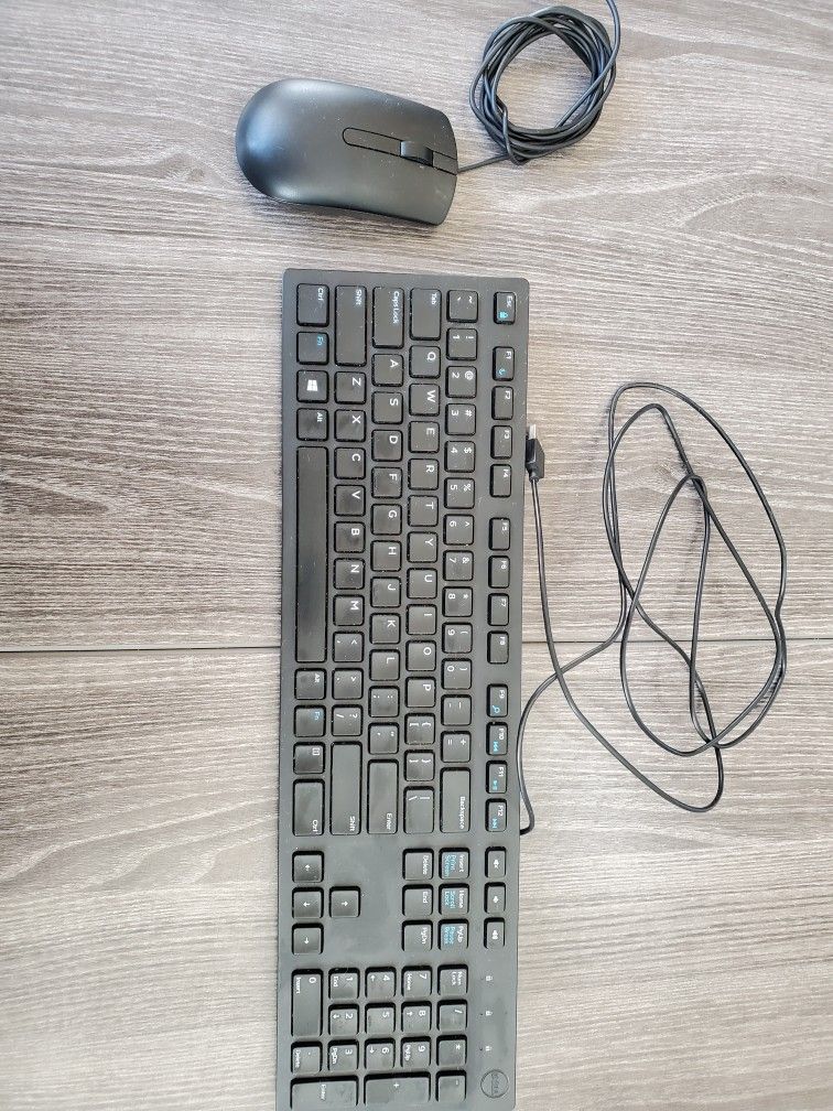 Dell Standard Wired Keyboard And Mouse