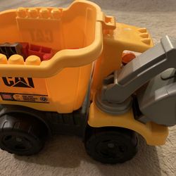 Kids Toy Digger Dump Truck Blocks