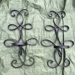 Metal Hanging Candle Holders