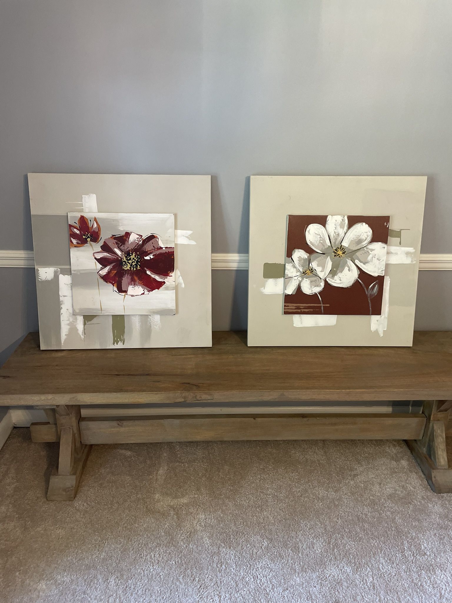 Canvas Flower Pictures