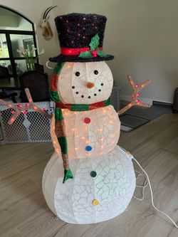 Holiday Snowman-5 Feet Tall
