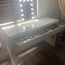IKEA Vanity With Mirror