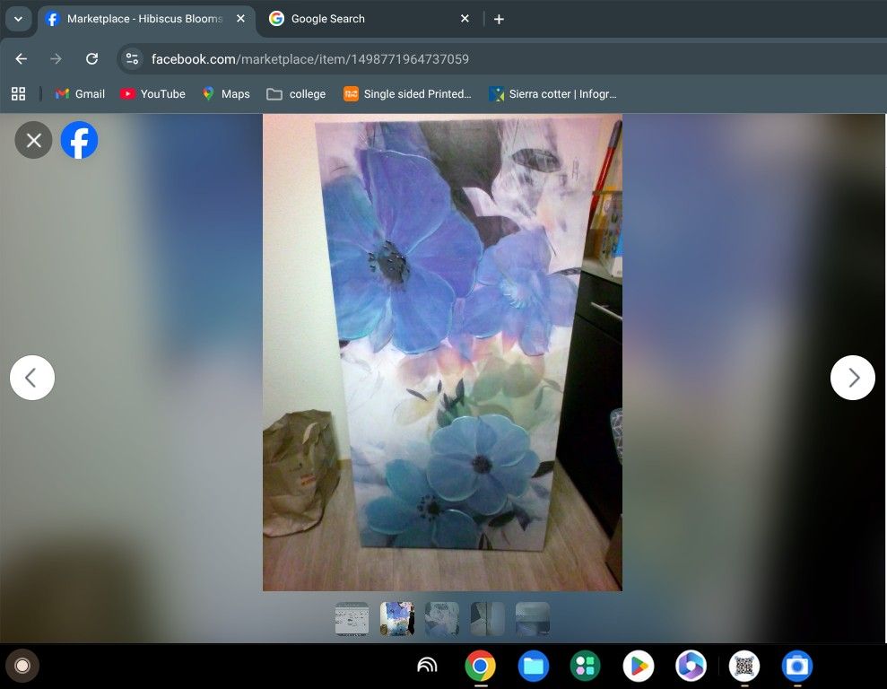 hibiscus bloomscanvas wall art by IVO STOYANOV