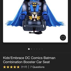 Batman Car Seat 