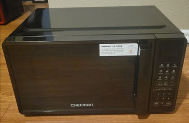 New Chefman Microwave, Black