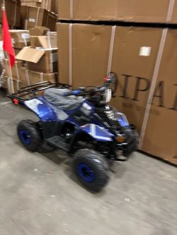 Kids blue 110cc ATV  automatic only $799 CA Green sticker $900  total