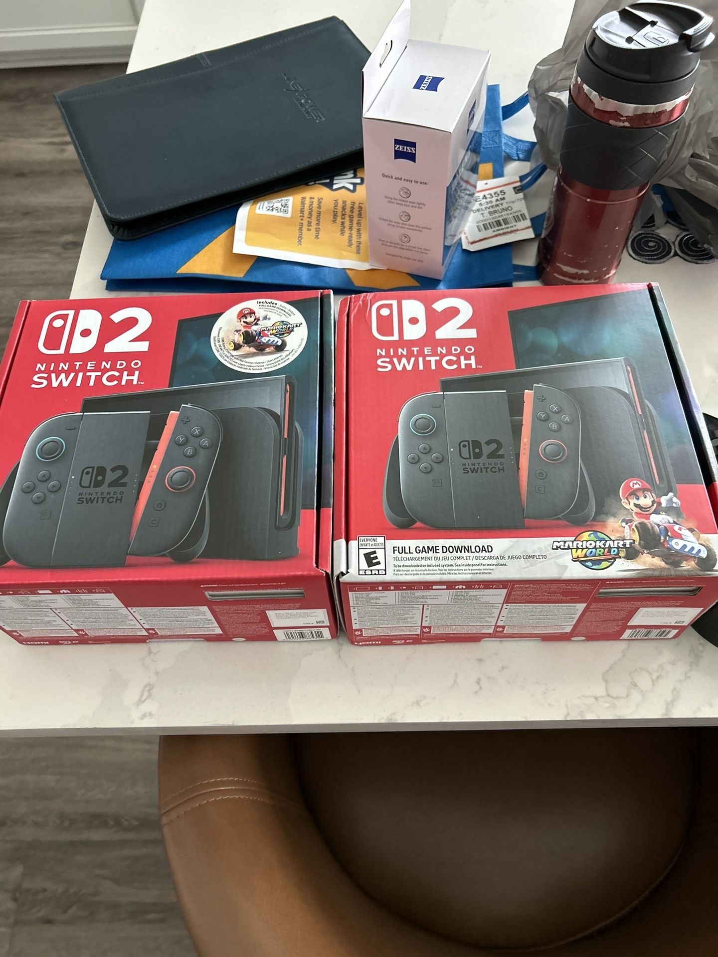Switch 2 Mario Kart Game Included!