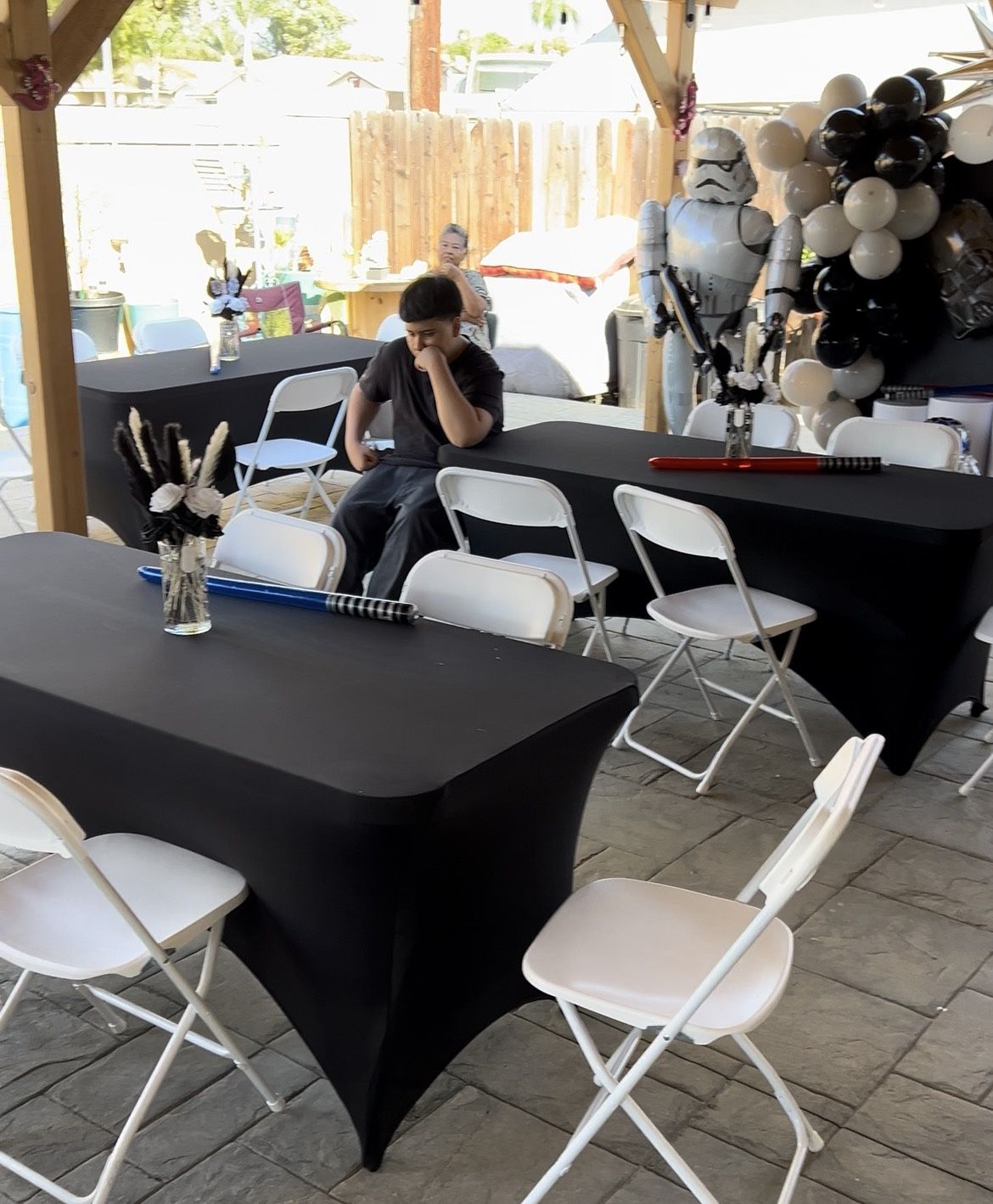 Rectangle Tables & Chairs 