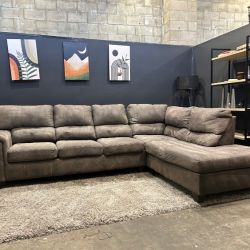 Modern L Shaped Sectional Sofa with Chaise - Delivery Available!