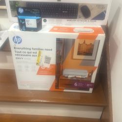 HP Envy Printer, Hp Ink Cartridge, Wireless Keyboard