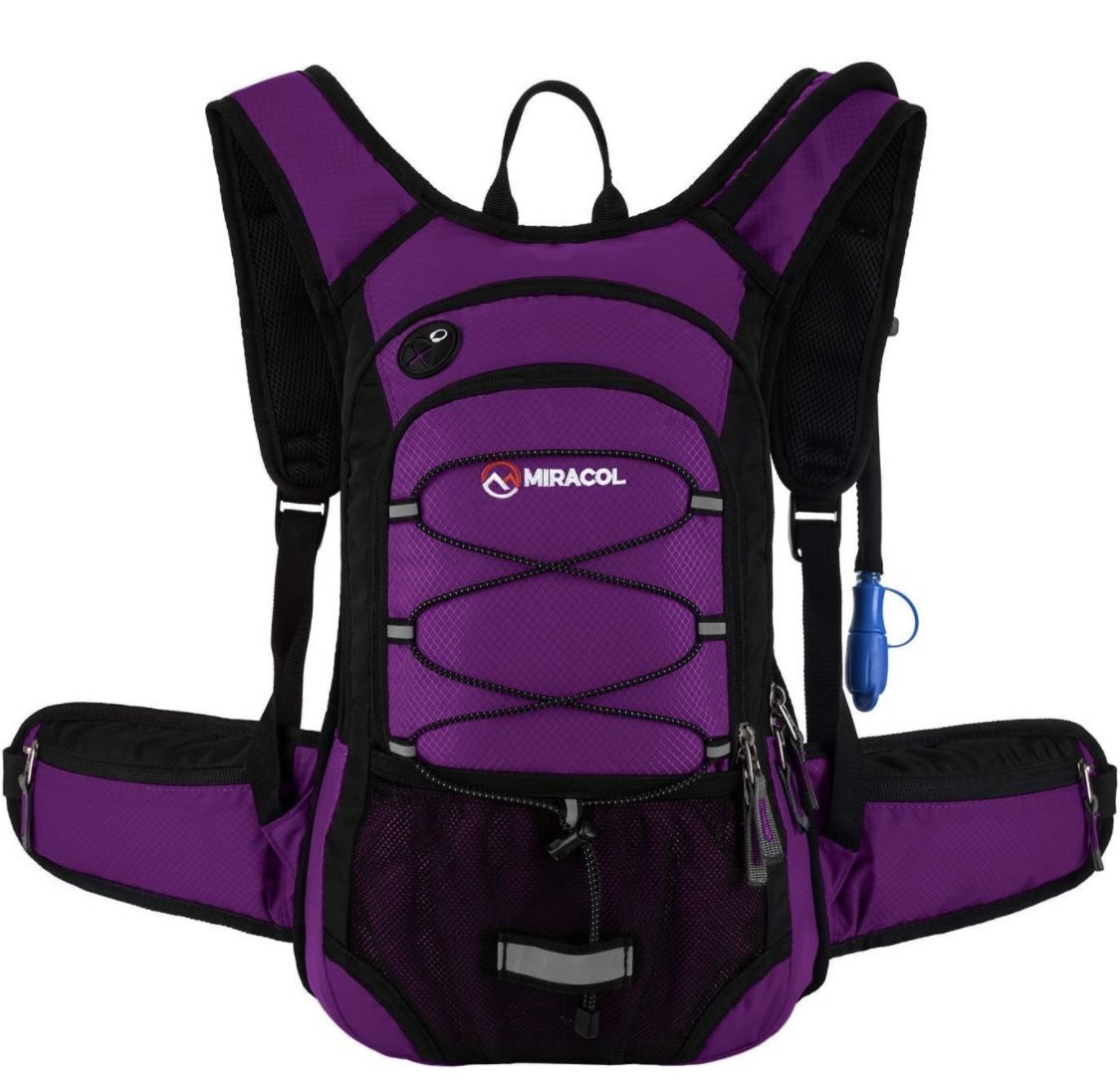 Hydration Pack Hiking Water Backpack - Miracol Hiking Backpack 