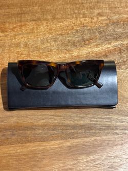 Saint Laurent SL M104 Sunglasses - Brown (USED)