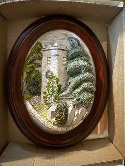 English Lakeland Legacy Grasmere church Collectible Plaque Original