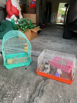 Small Pet  Cages, Set of Two