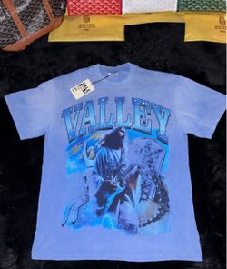 Valley Graphic T-Shirt Blue (Size Large)