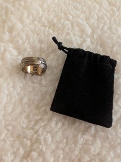 John Varvatos feather ring fit size 11 12