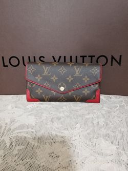 Authentic Louis Vuitton Monogram Retiro Sarah Wallet