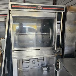 CHICKEN ROTISSERIE. USED CHICKEN 