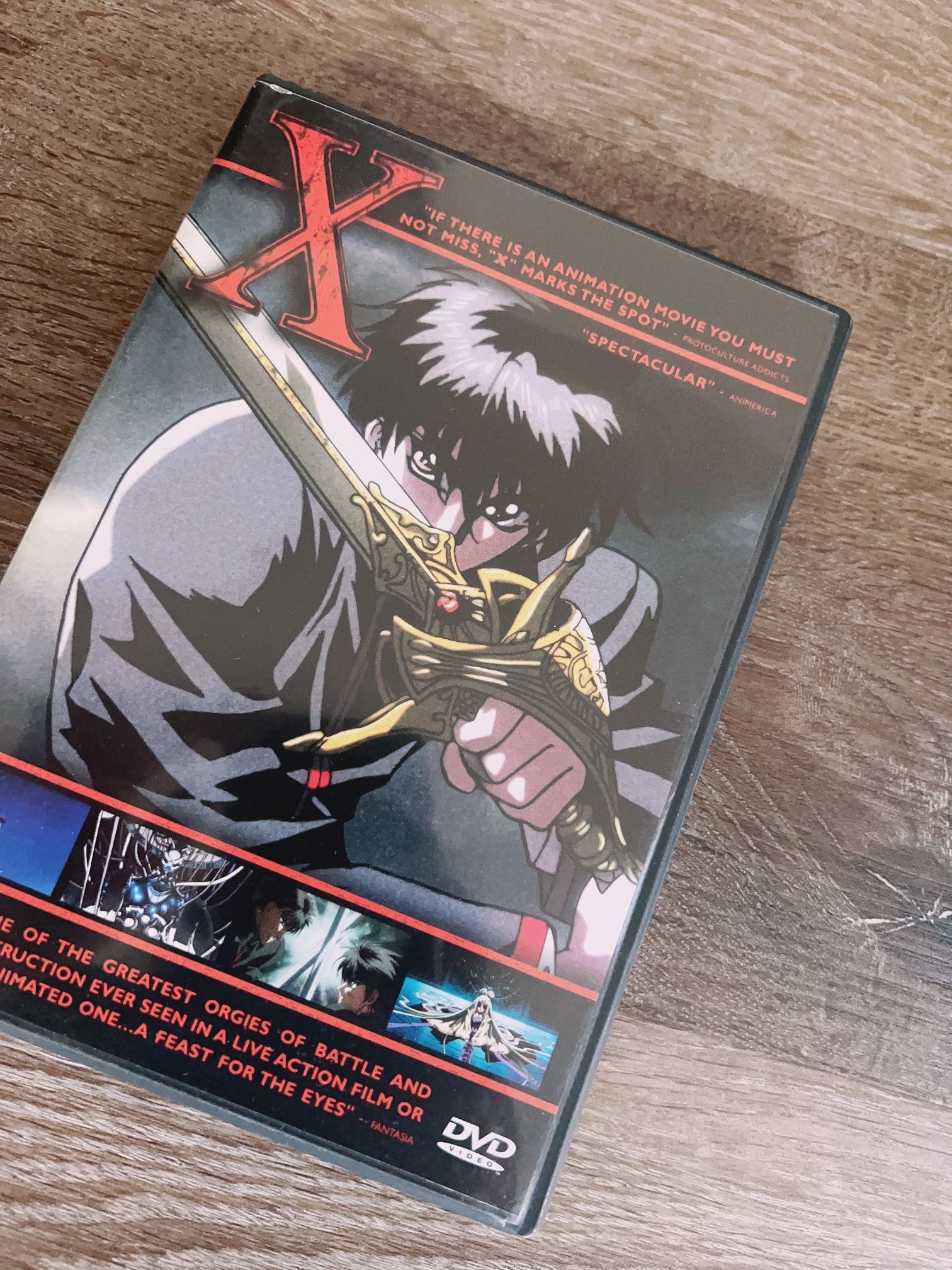 New X ~ Manga Entertainment Anime DVD Movie - Rare OOP