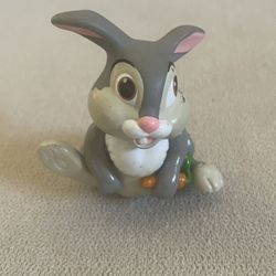 Vintage Disney Bambi Movie Thumper Bunny PVC Toy Figure - Collectible