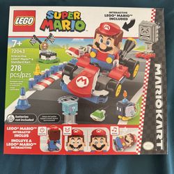 Super Mario Kart Lego Set (NEW)