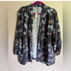 Lightweight Floral Jacket