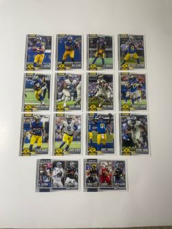 2026 Topps Football Los Angeles Rams Complete Team Set 14 Cards