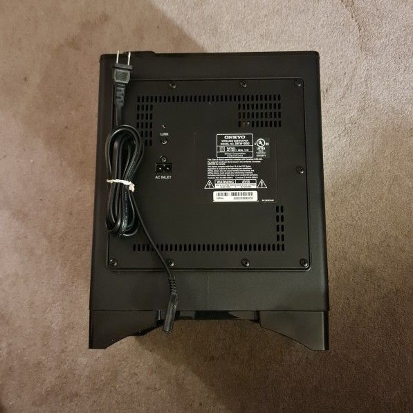 Onkyo Bluetooth/ Remote Amplified Subwoofer