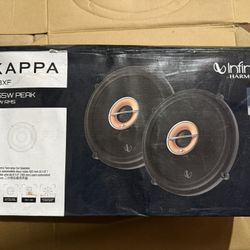 Infinity Kappa 63XF 6-1/2" (165mm) Two-Way Car Speaker - Pair