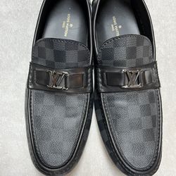Louis vuitton Leather Men's Loafers Shoes