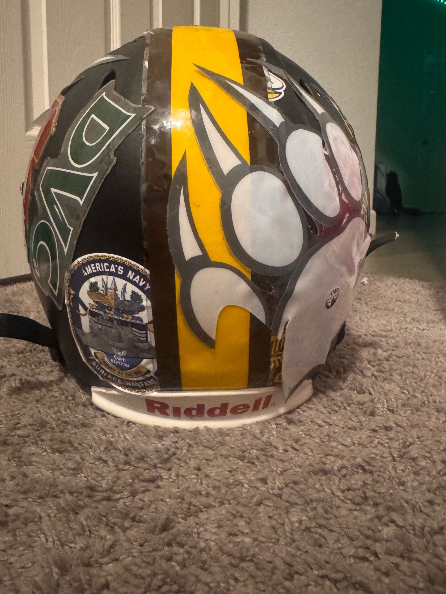 Ridell football helmet