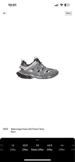 Balenciaga Track Sneakers Grey White Black