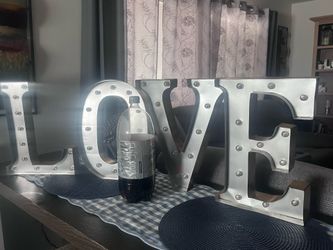 Light up letters
