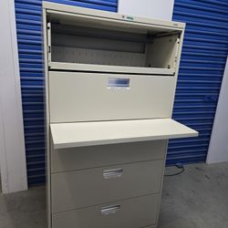 Metal File Cabinet With Key For Letter Or Legal Size Wit
