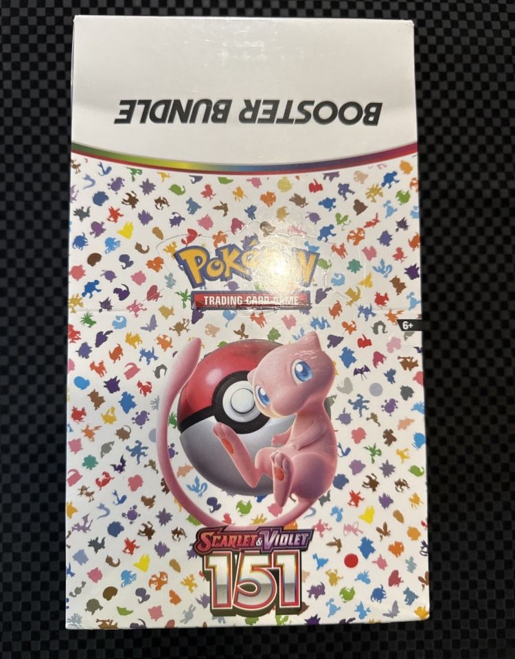 Pokemon TCG S&V 151 Booster Bundle Unopened Display Case