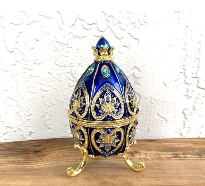Fabrege Egg Style Trinket 🔷 Please Read Description 🔷 Pick Up Miami Lakes