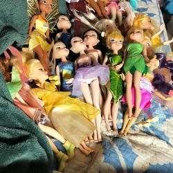 Disney's Fairies Tinkerbell And Friends A Total Of 18